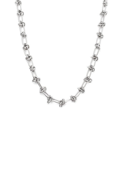 Knot Link Chain Necklace - Rick Circus