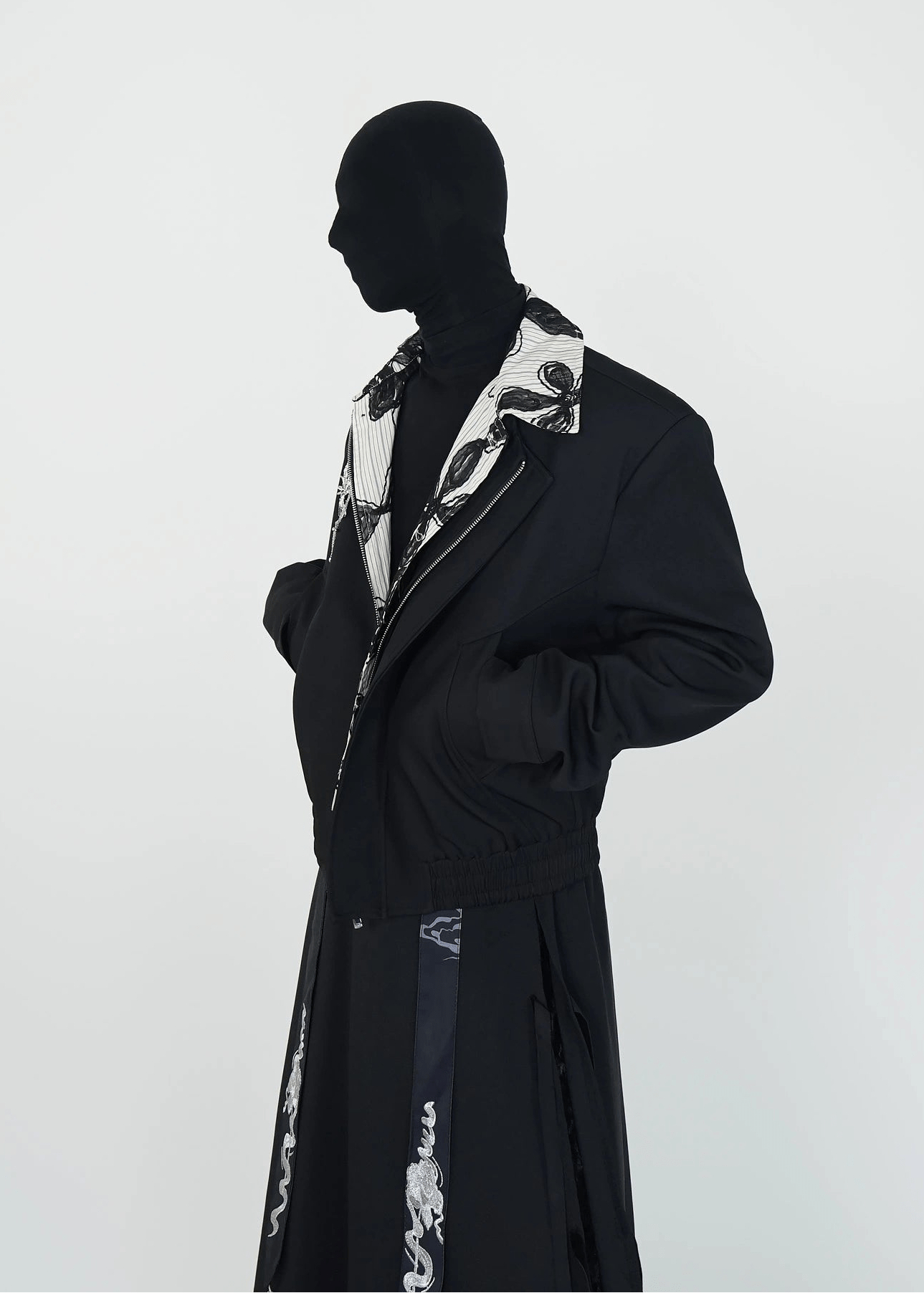 Layered Cropped Blazer - Rick Circus