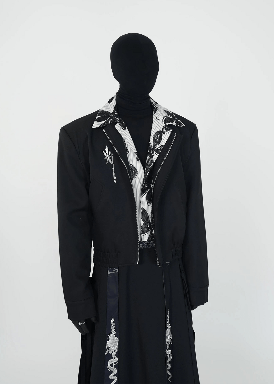 Layered Cropped Blazer - Rick Circus