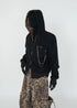 Leopard Lined Double - Zip Hooded Jacket - Rick Circus