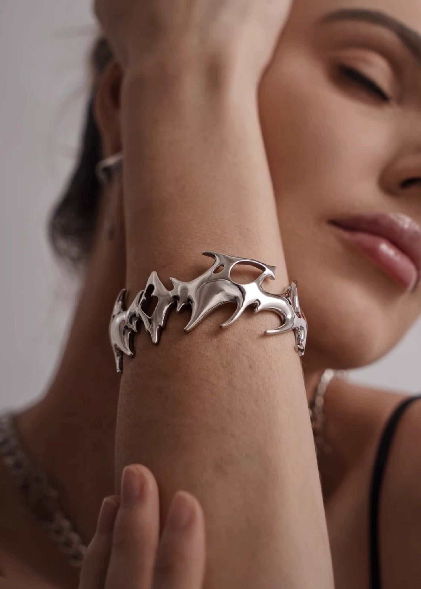 Liquid Prism Gothic Thorn Bracelet - Rick Circus