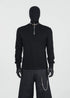 Long Sleeve T-Shirt with Neck Buckle - Rick Circus