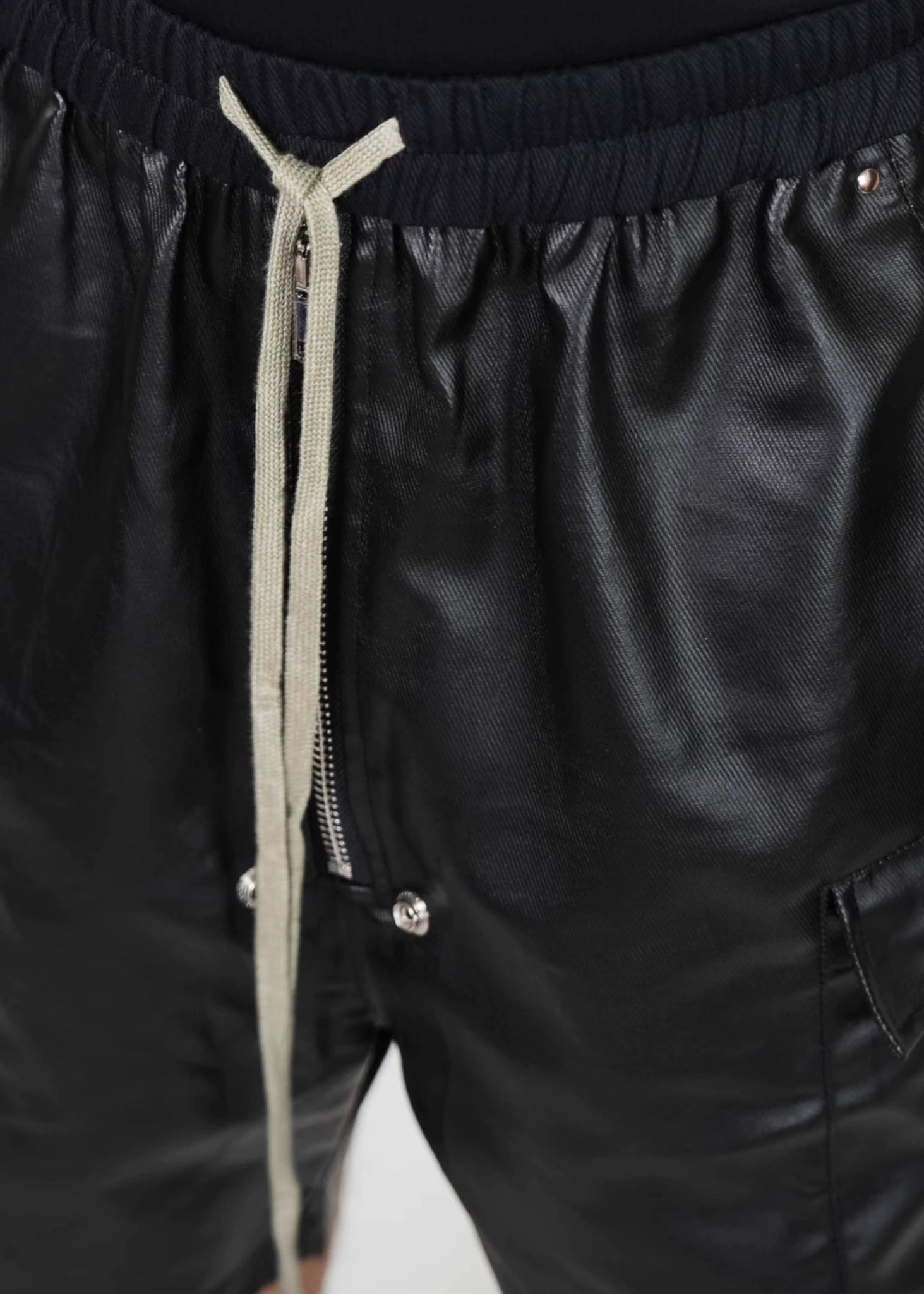 Matte Coated Utility Shorts - Rick Circus