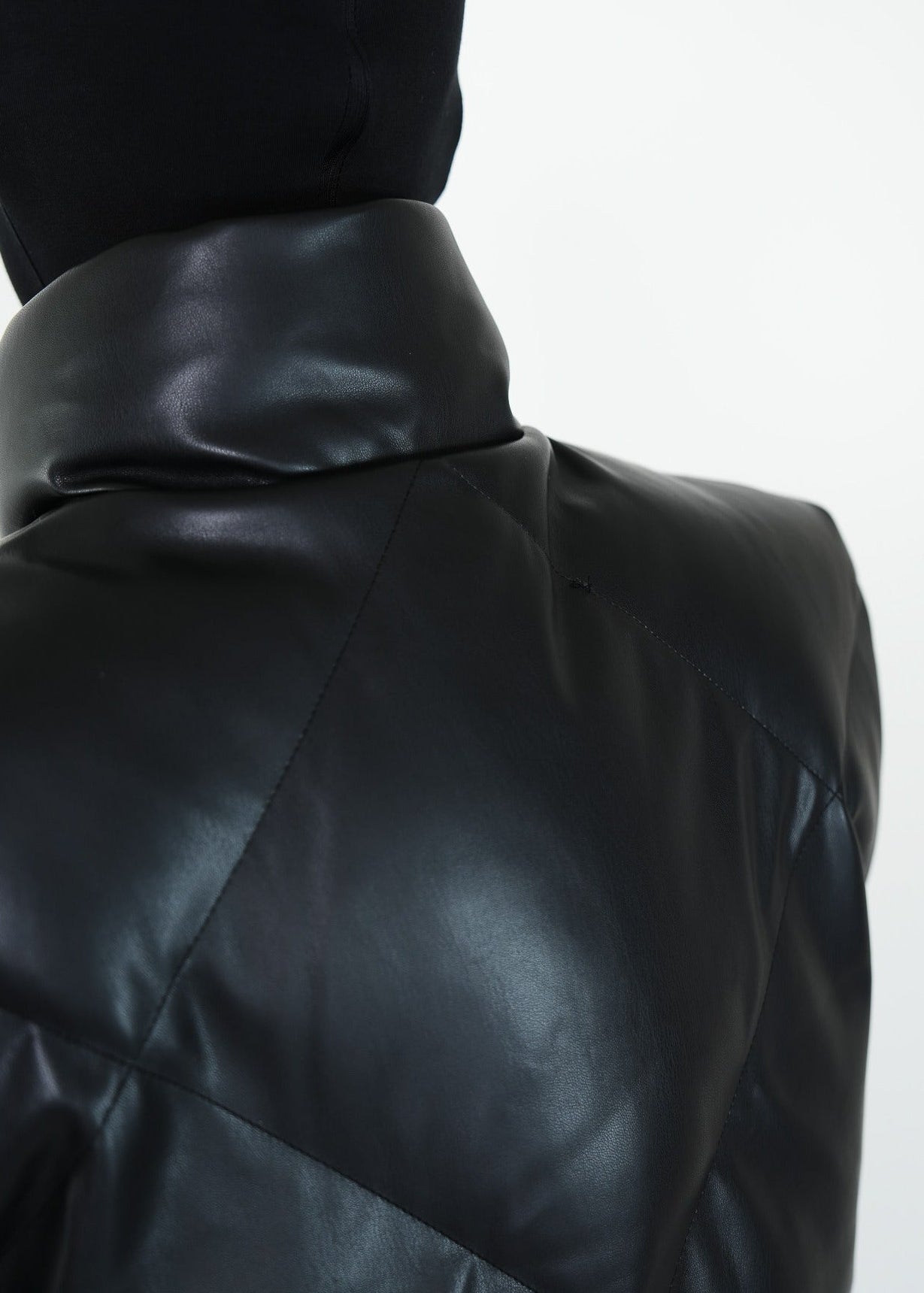 Matte PU Padded Vest - Rick Circus