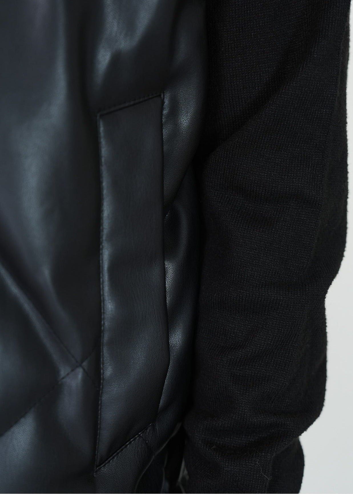 Matte PU Padded Vest - Rick Circus