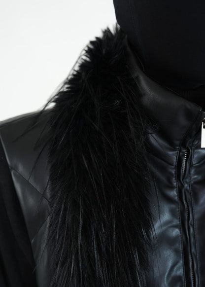 Matte PU Padded Vest - Rick Circus