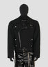 Mesh Paneled Cropped Jacket - Rick Circus