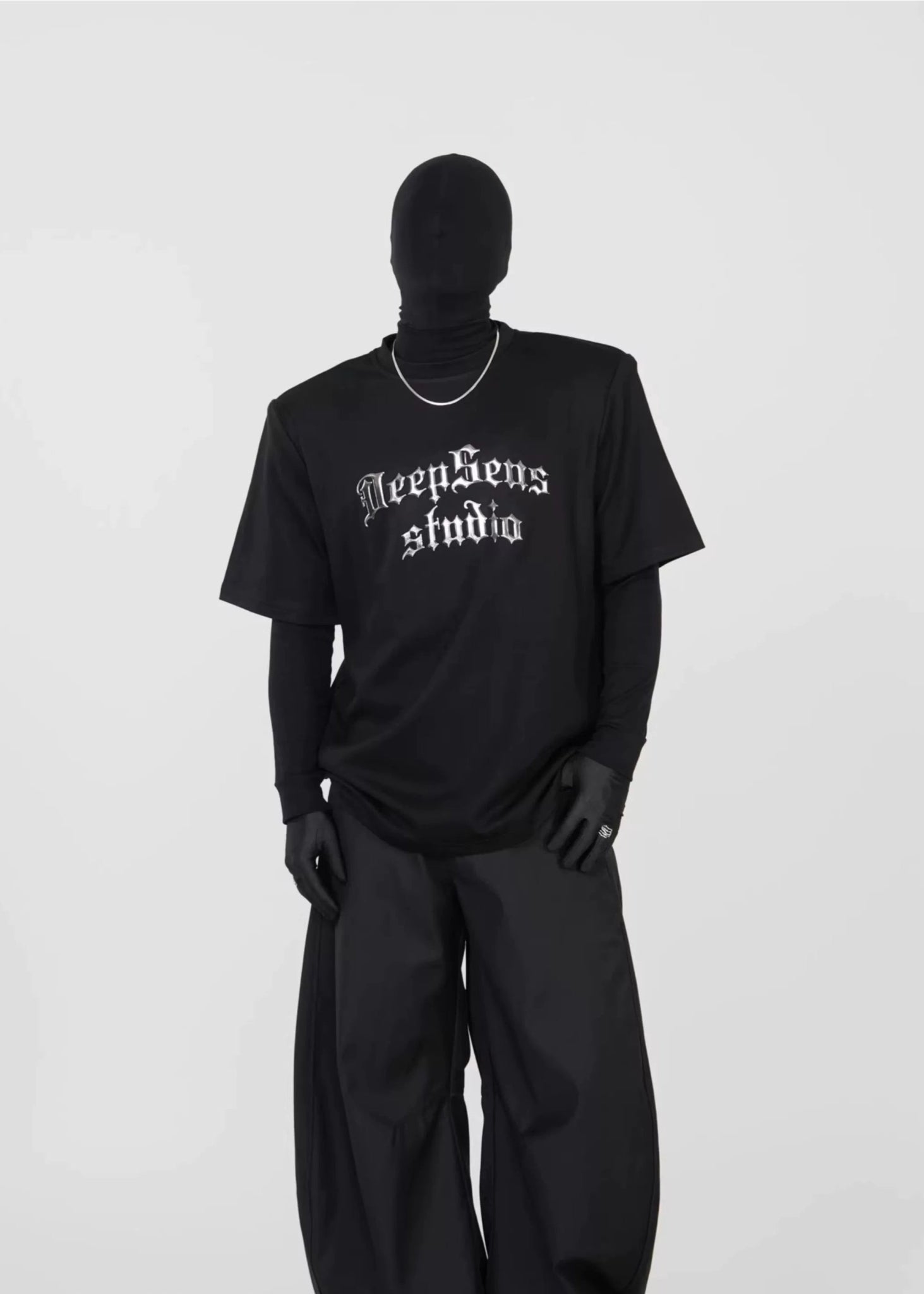 Metallic Gothic Logo T-Shirt - Rick Circus
