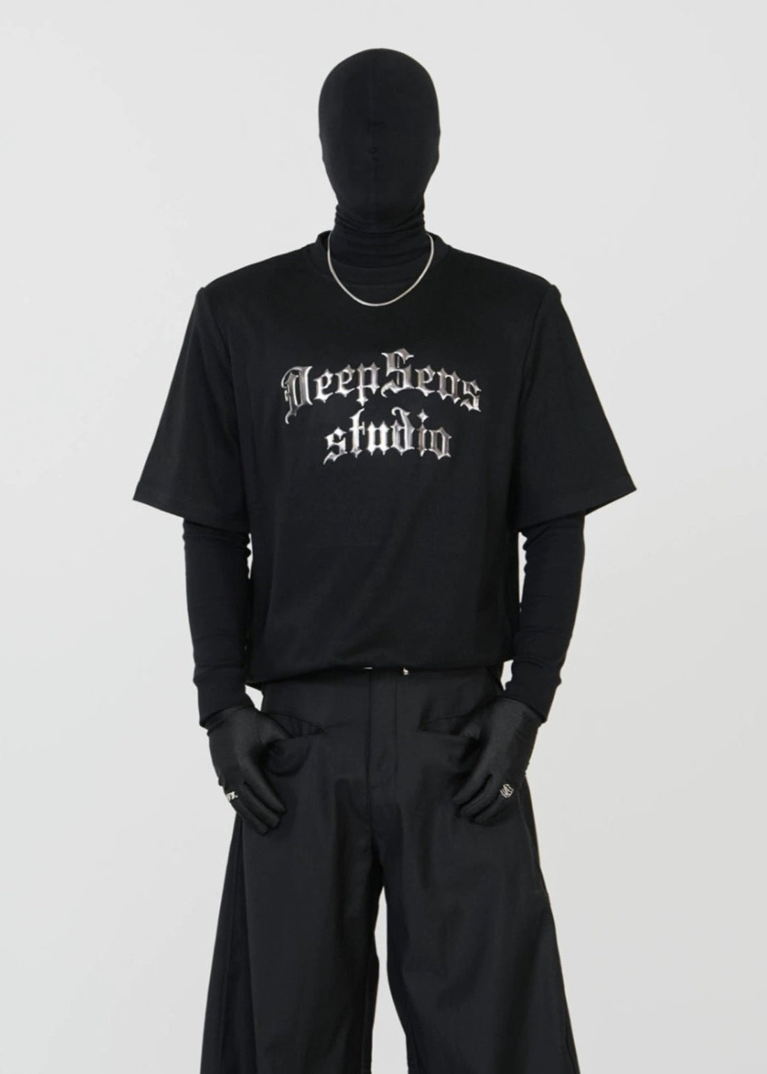 Metallic Gothic Logo T-Shirt - Rick Circus