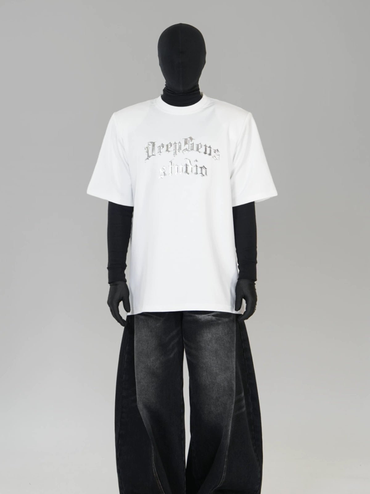 Metallic Gothic Logo T-Shirt - Rick Circus