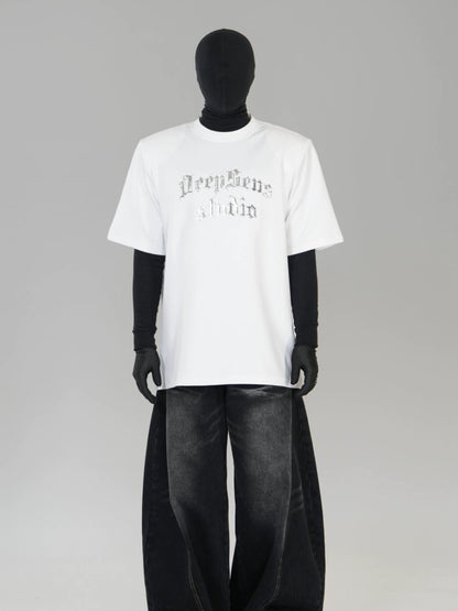 Metallic Gothic Logo T-Shirt - Rick Circus