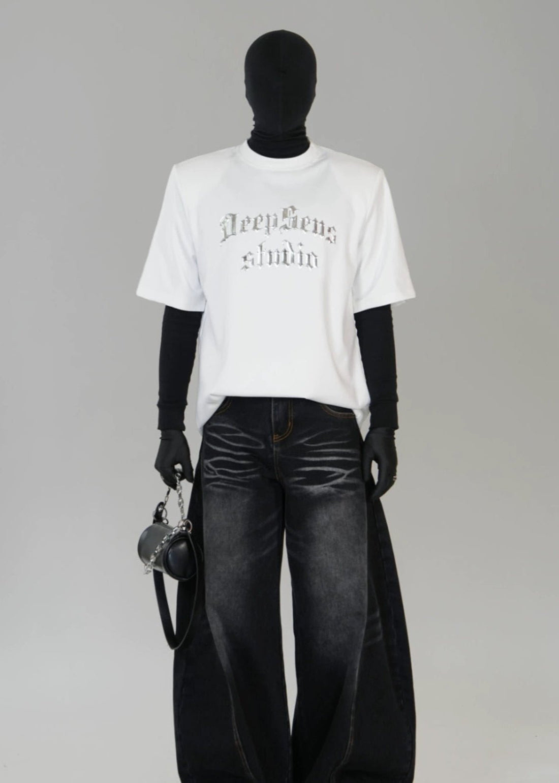 Metallic Gothic Logo T-Shirt - Rick Circus