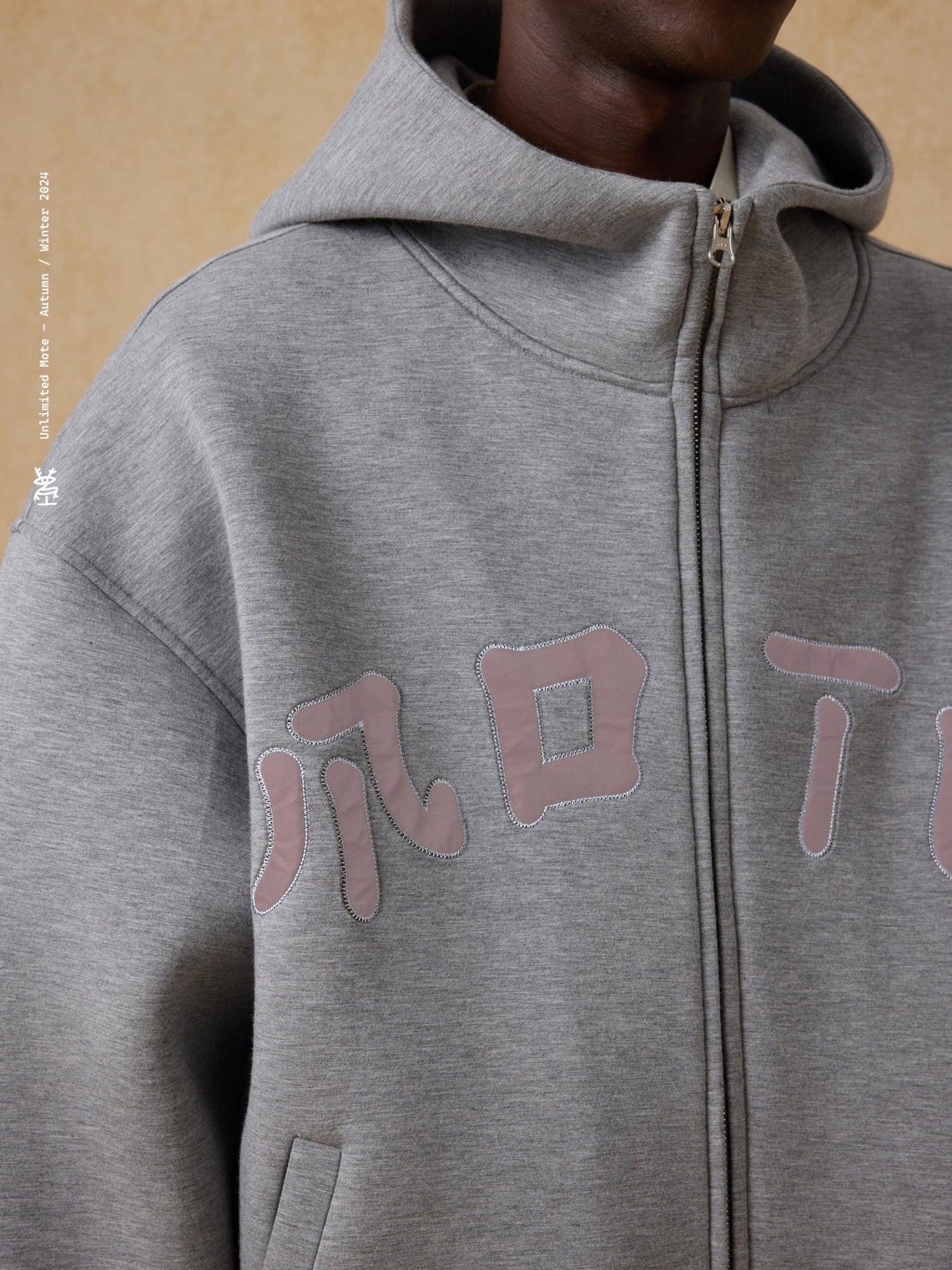 Mid - Neck Zip Hoodie - Rick Circus