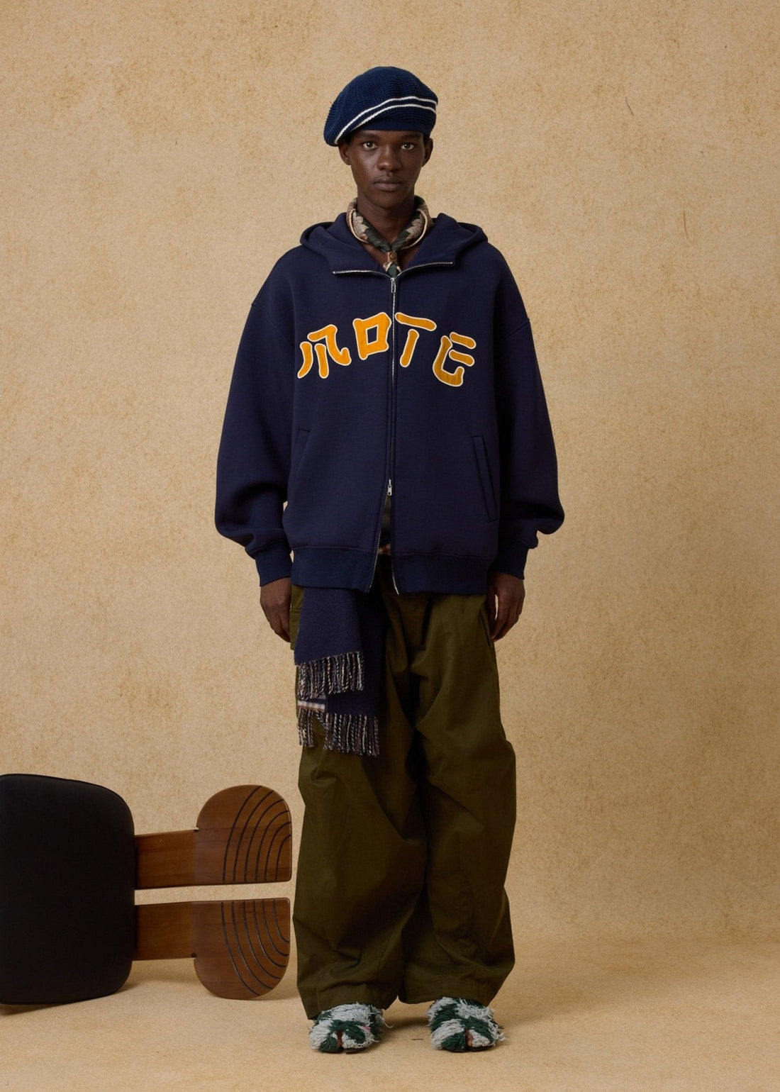 Mid - Neck Zip Hoodie - Rick Circus