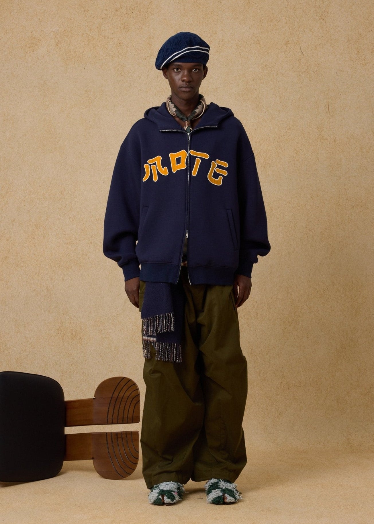 Mid - Neck Zip Hoodie - Rick Circus