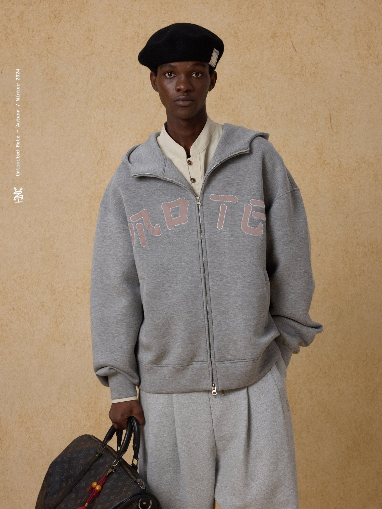 Mid - Neck Zip Hoodie - Rick Circus