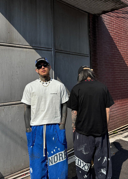 Minimal Embroidered T-Shirt - Rick Circus