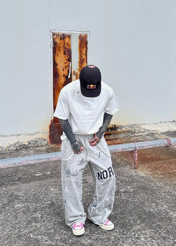 Minimal Embroidered T-Shirt - Rick Circus