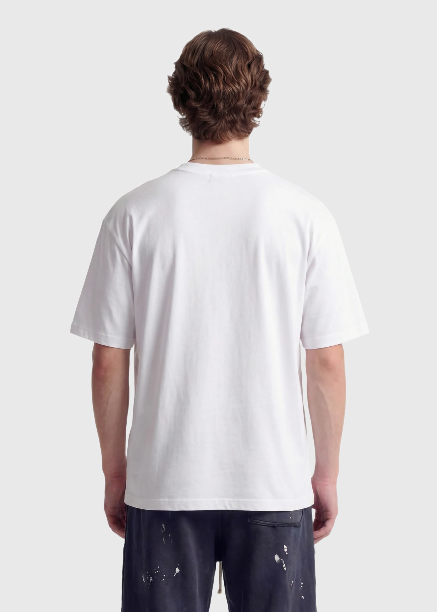 Minimal Embroidered T-Shirt - Rick Circus