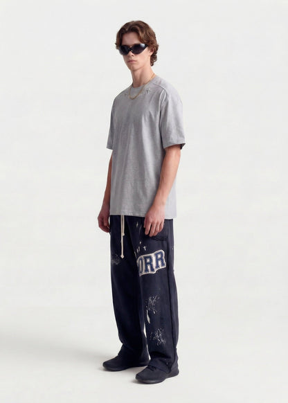 Minimal Embroidered T-Shirt - Rick Circus