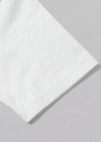Minimal Embroidered T-Shirt - Rick Circus