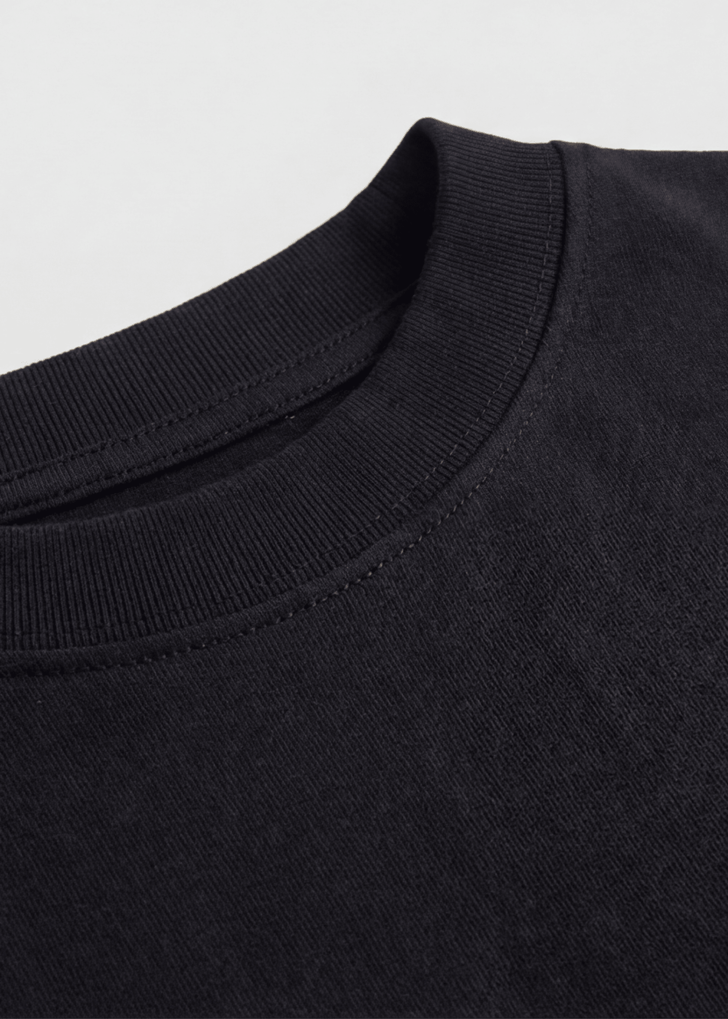 Minimal Embroidery Cotton Tee - Rick Circus