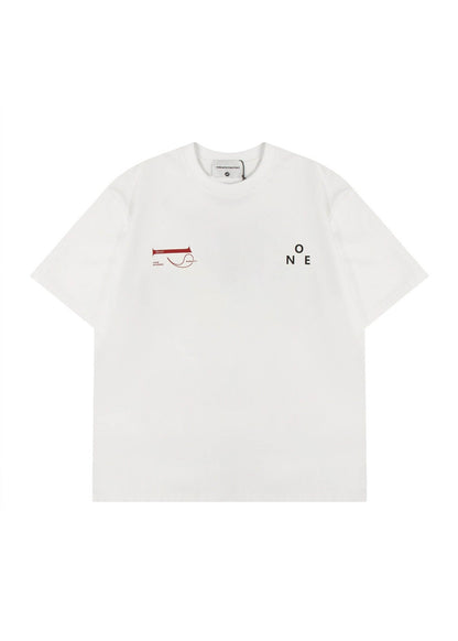 Minimal Graphic T-Shirt - Rick Circus