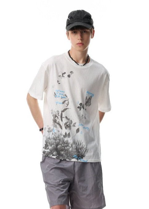 Minimal Ink Style Streetwear Tee - Rick Circus