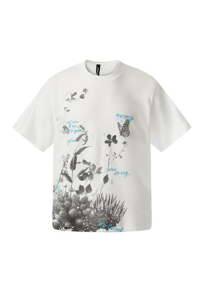 Minimal Ink Style Streetwear Tee - Rick Circus
