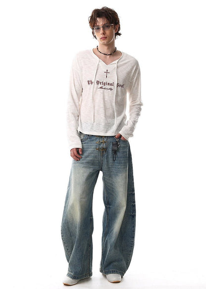 Minimalist Edgy Base Layer Tee - Rick Circus