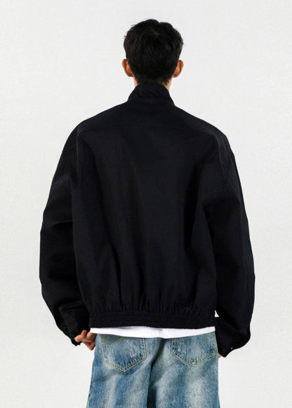 Minimalist High - Neck Zip - Up Jacket - Rick Circus