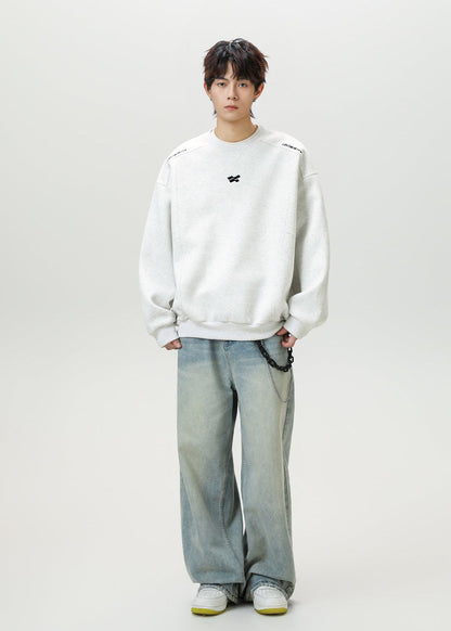Minimalist Logo Crewneck Sweatshirt - Rick Circus