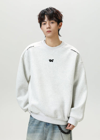 Minimalist Logo Crewneck Sweatshirt - Rick Circus