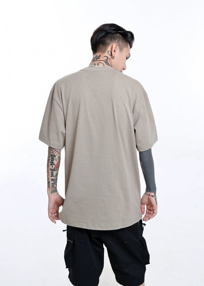 Minimalist Number 7 Puff Print T-Shirt - Rick Circus