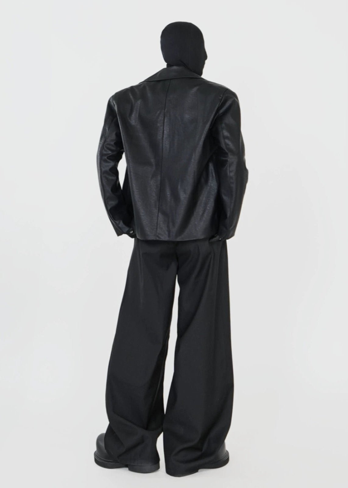 Minimalist PU Leather Jacket - Rick Circus