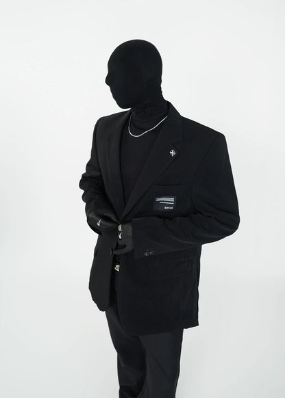 Minimalist Shoulder - Padded Blazer - Rick Circus