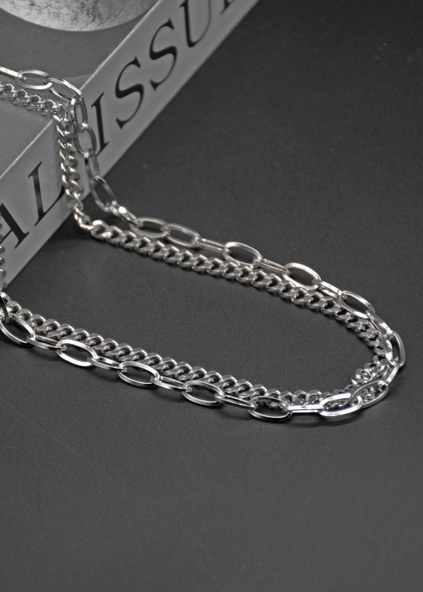Minimalist Stainless Steel Chain Necklace - Rick Circus
