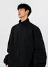Minimalist Stand Collar Bomber Jacket - Rick Circus