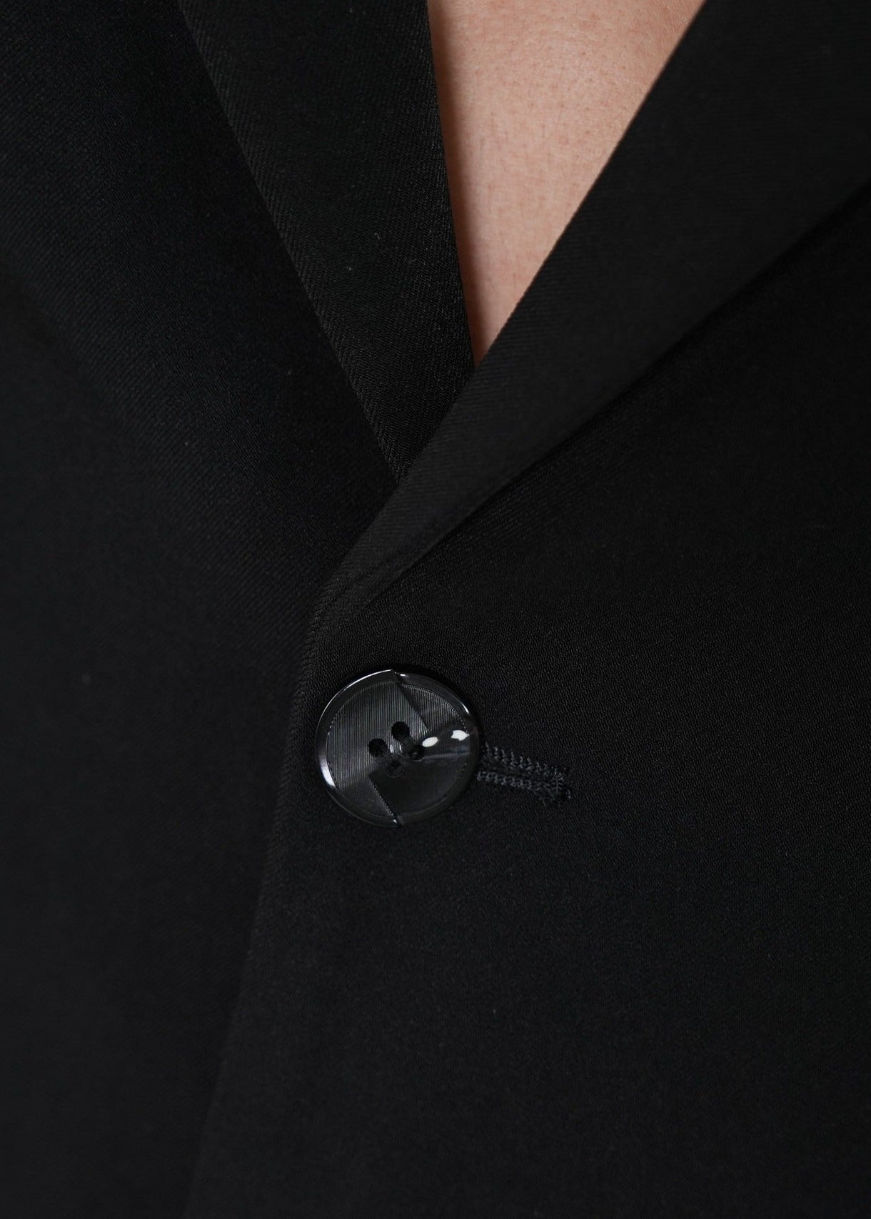 Minimalist Structured Shoulder Tailored Suit Jacket - Rick Circus