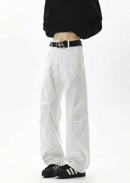 Minimalist Wide - Leg Pants - Rick Circus