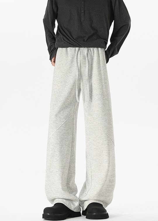 Minimalist Wide - Leg Sweatpants - Rick Circus