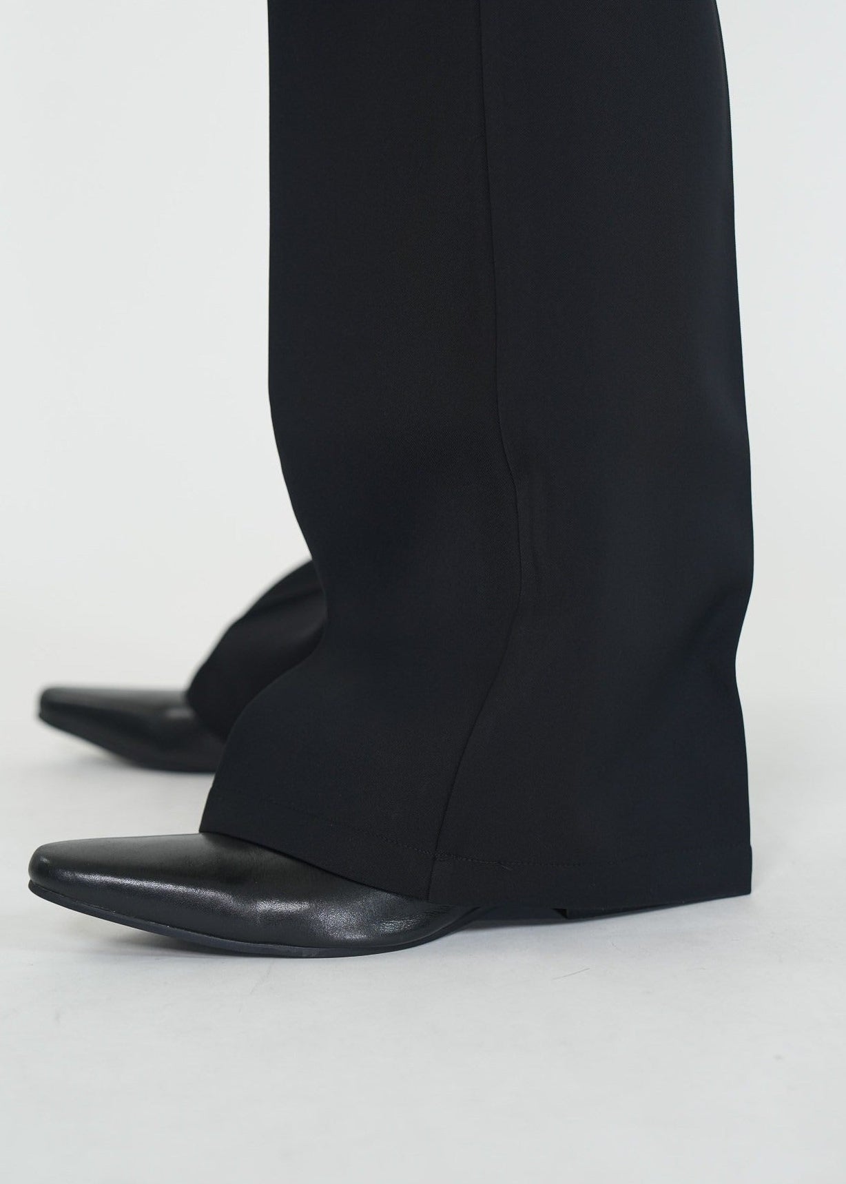 Minimalist Wide - Leg Trousers - Rick Circus