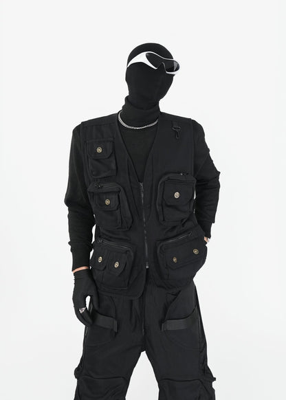 Multi - Pocket Tactical Vest - Rick Circus