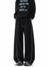 Oversized Contrast Piping Sweatpants - Rick Circus