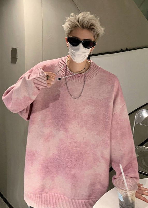 Oversized Gradient Knit Sweater - Rick Circus