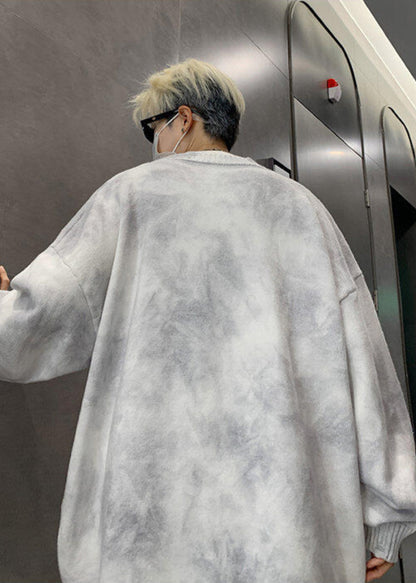 Oversized Gradient Knit Sweater - Rick Circus