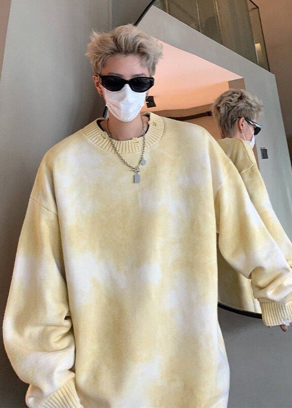 Oversized Gradient Knit Sweater - Rick Circus