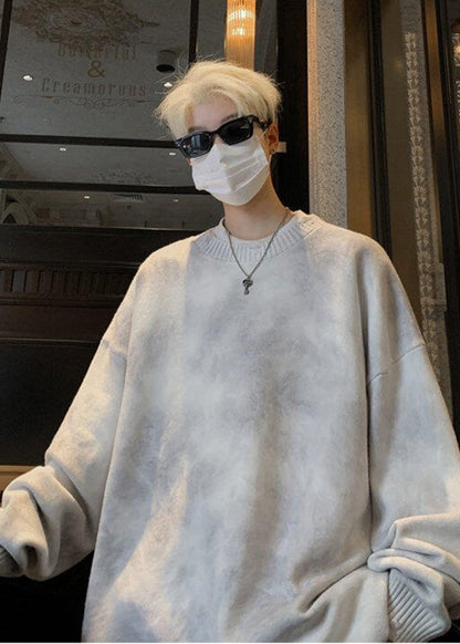Oversized Gradient Knit Sweater - Rick Circus