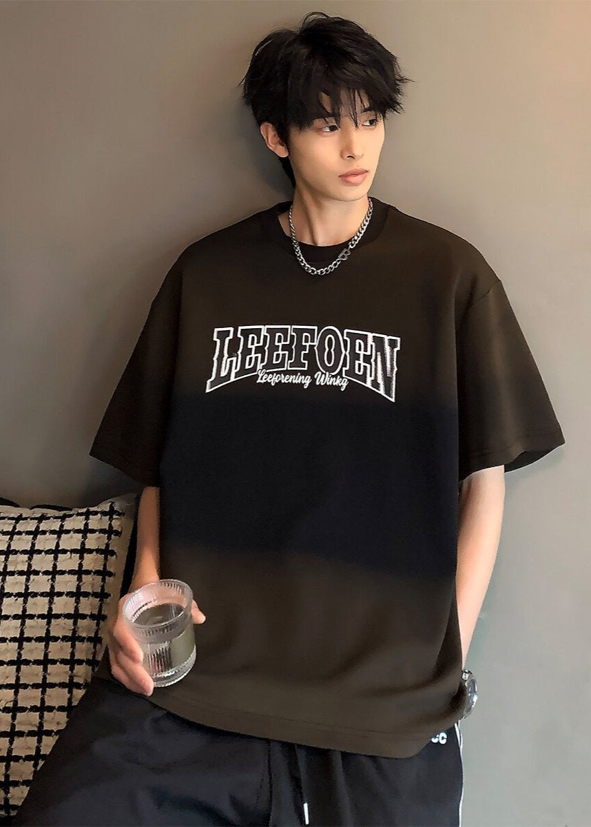 Oversized Gradient Streetwear T-Shirt - Rick Circus