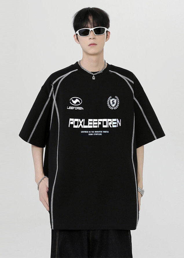 Oversized Graphic T-Shirt - Rick Circus